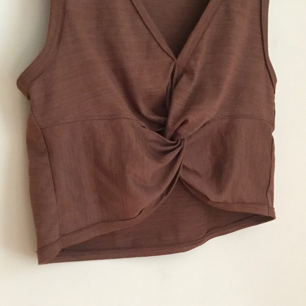 Free People Movement Front Twist Crop Tank Top - Picture 2 of 6